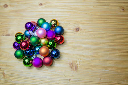 Preparing for the new year and decorate the Christmas tree.の写真素材