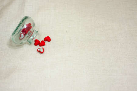 The vessel of love is always possible to overflow and give a piece near and dear to people.の写真素材