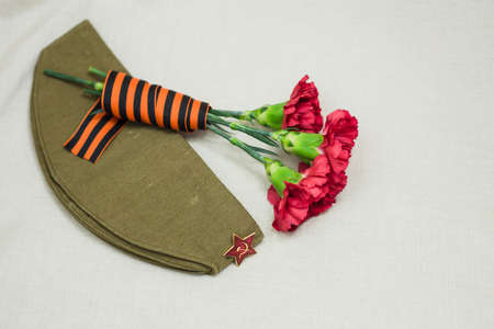 The award for merits before the people, in honor of the victory.の写真素材