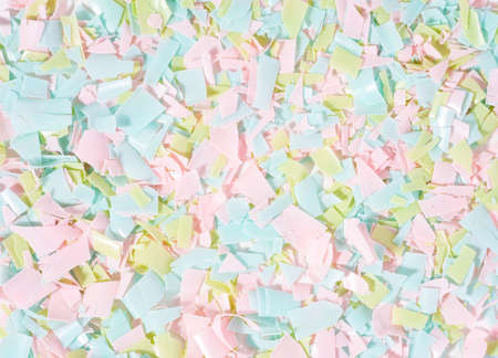 Mixture of biologically active additives. White jar of dietary fiber and scoop on a pink background. Dietary herbal supplements. Top view, horizontal. copy space. Banner.の写真素材