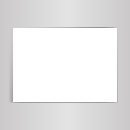 white paper sheetのイラスト素材