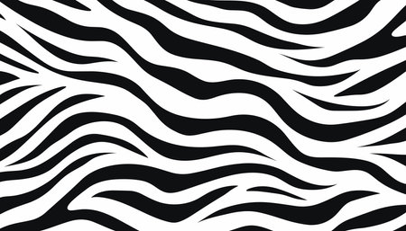 zebra skin pattern background. Vector illustrationのイラスト素材