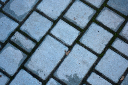 Cobblestone walkway texture. Abstract background and texture for design. Building materials, road...