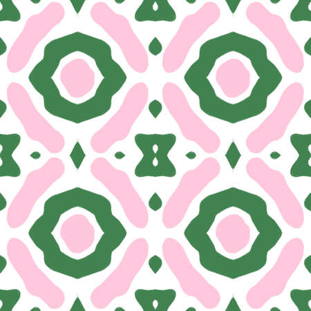 Psychedelic pattern. Pattern in retro style. Psychedelic repeating pattern, nude printable background. Print for textiles, printing, clothing, packaging, decor and wallpaper.の写真素材