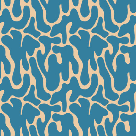 Abstract backgrounds for textiles, printing, clothing, packaging, decor and wallpaper, stories. Modern organic shapes and lines. abstract seamless patternの写真素材