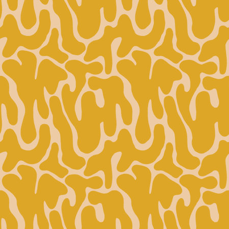 Abstract backgrounds for textiles, printing, clothing, packaging, decor and wallpaper, stories. Modern organic shapes and lines. abstract seamless patternの写真素材