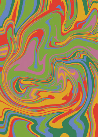 Colorful abstract marbling background. vintage mable texture. art wallpaper. Rainbowの写真素材