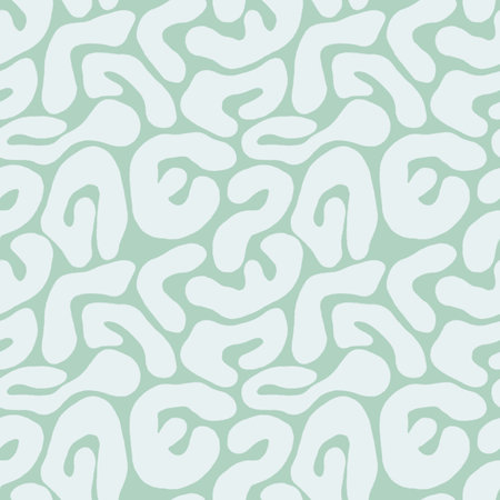 Abstract backgrounds for textiles, printing, clothing, packaging, decor and wallpaper, stories. Modern organic shapes and lines. abstract seamless patternの写真素材
