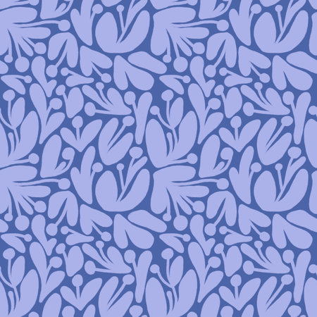 floral pattern. Illustration with little flowers. Print with flowers and leaves for textiles, printing, clothing, packaging, decor and wallpaper.の写真素材