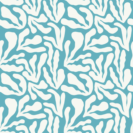floral pattern. Illustration with little flowers. Print with flowers and leaves for textiles, printing, clothing, packaging, decor and wallpaper.の写真素材