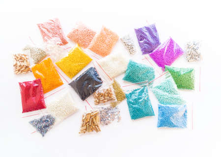 Bead bracelets. Bisser and beads are material for creativity. Favorite hobby. Occupation with...