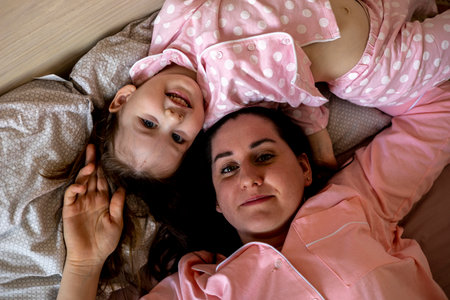 happy loving. mother and daughter are playing at home. mother's day. Happy family time at home....