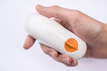 Sydney, Australia - 2022-07-31 CGM - Continuous glucose monitoring: Dexcom g6 sensor for Type 1 diabetesのeditorial素材