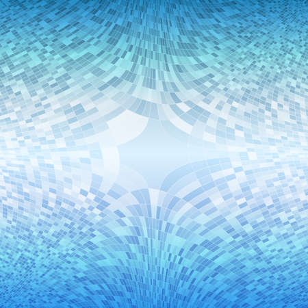 Vector abstract illustration with many polygonal shapes. Geometric shapes squares.のイラスト素材