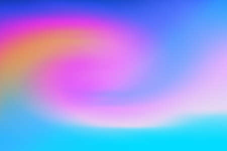 Abstract background with blurred and twisted sky color gradient.