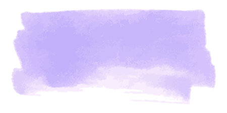 Vector paint brush spot, hand painted background, watercolor dab clipartのイラスト素材