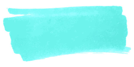 Vector paint brush spot, hand painted background, watercolor dab clipartのイラスト素材