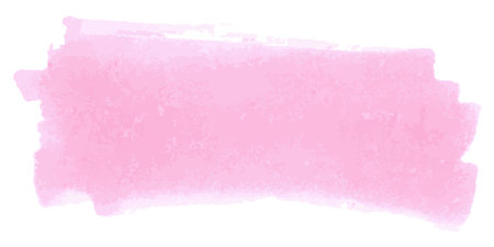 Vector paint brush spot, hand painted background, watercolor dab clipartのイラスト素材