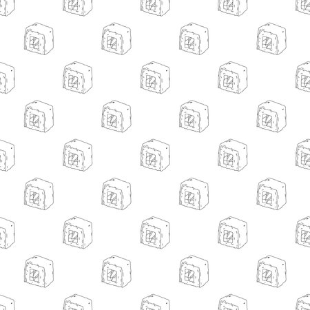 Seamless pattern with sushi roll for decorative print, wrapping paper, menu, wallpaper and fabricのイラスト素材