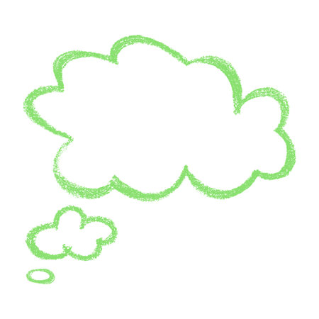 Hand drawn speech bubble Blank empty message box Textbox frame for banners, price tags, stickers, designのイラスト素材