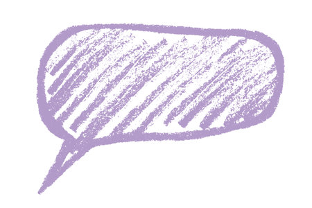 Hand drawn speech bubble Blank empty message box Textbox frame for banners, price tags, stickers, designのイラスト素材