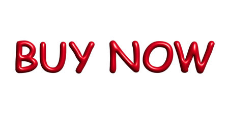 Buy now lettering 3d word Template for marketing ad, print, web, banner, poster, flyer