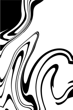 Hand drawn ink flow background, marble texture. Isolated vector illustrationのイラスト素材