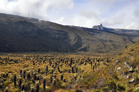 El Pulpito del Diablo  the Devil s pulpit の写真素材