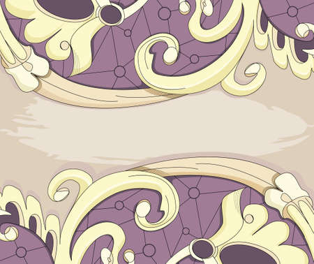 Beige vintage backgroundのイラスト素材