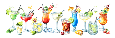 Cocktail party banner.の写真素材