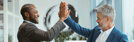 Business male partnership handshake. Photo handshaking process. Successful deal after meeting