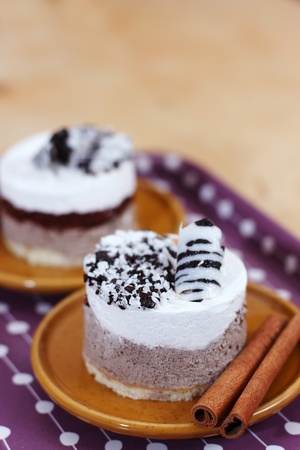Luxury dessert dished upの写真素材