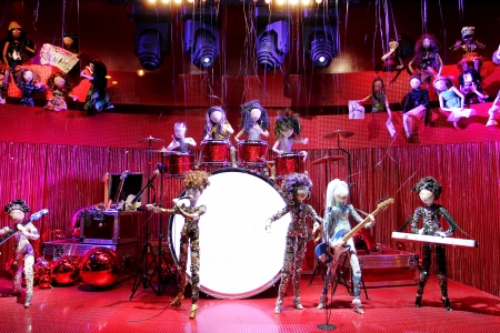Galeries Lafayette Christmas showcase, January 2012のeditorial素材