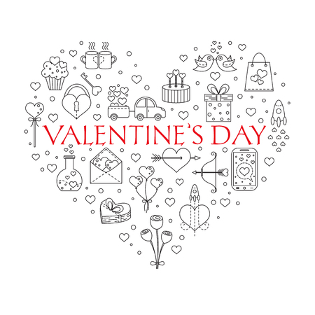 Valentines Day iconのイラスト素材