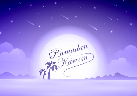 Ramadan greeting cardのイラスト素材