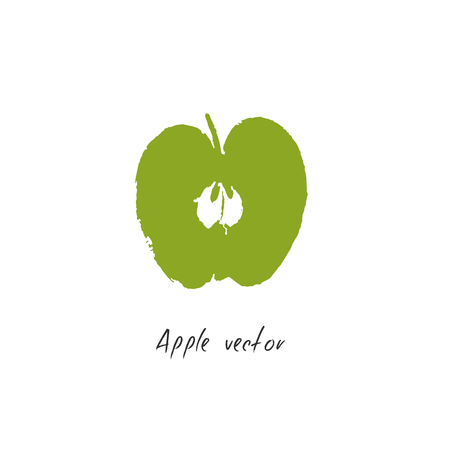 Apple vector symbolのイラスト素材
