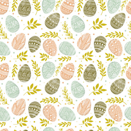 Easter vector illustrationのイラスト素材