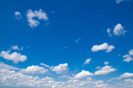Beautiful landscape, forest and blue skyの写真素材