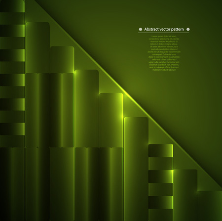 abstract geometric pattern with backlight. illumination. vector illustrationのイラスト素材