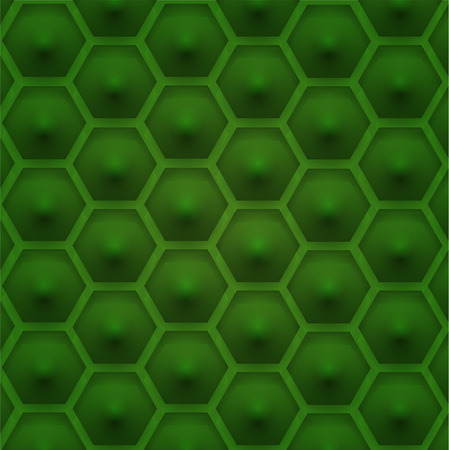 a pattern of hexagons. のイラスト素材