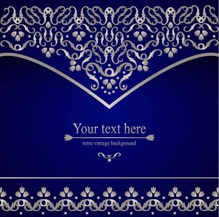 Vintage retro pattern. Vector illustrationのイラスト素材