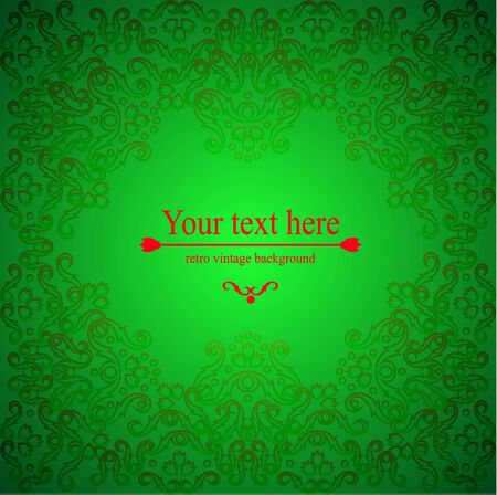 Vintage retro pattern. Vector illustrationのイラスト素材