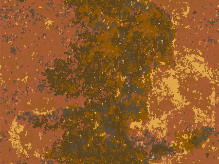 natural rusty texture, imitation of rust. seamless Vector patternのイラスト素材