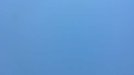 clean and blue sky in the morning