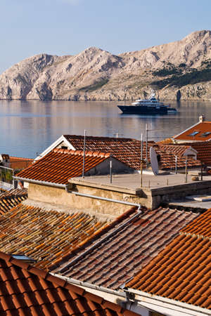 Baska panorama verticalの写真素材