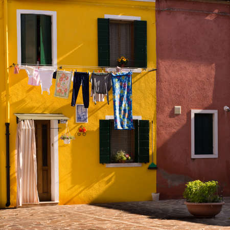 Burano facadeのeditorial素材