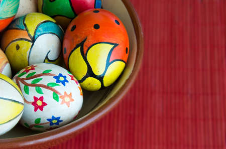 hand painted traditional Easter Eggs