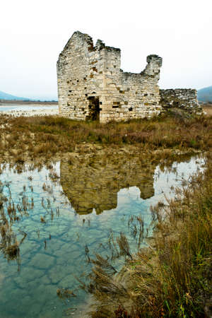 Abandoned house in the "Salina park",  Slovenia , Europeの写真素材
