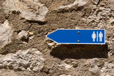 toilet sign photoの写真素材