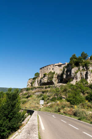 Open road in Franceの写真素材
